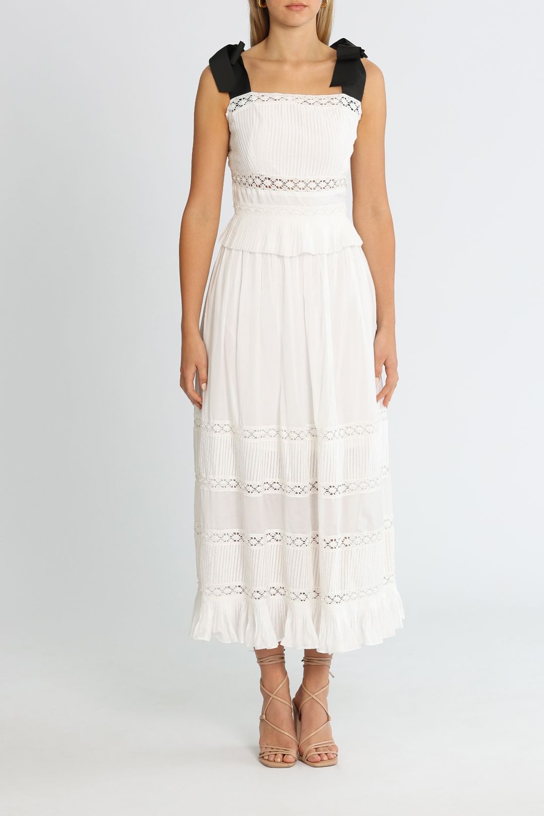 Ted baker 2025 white lace dress