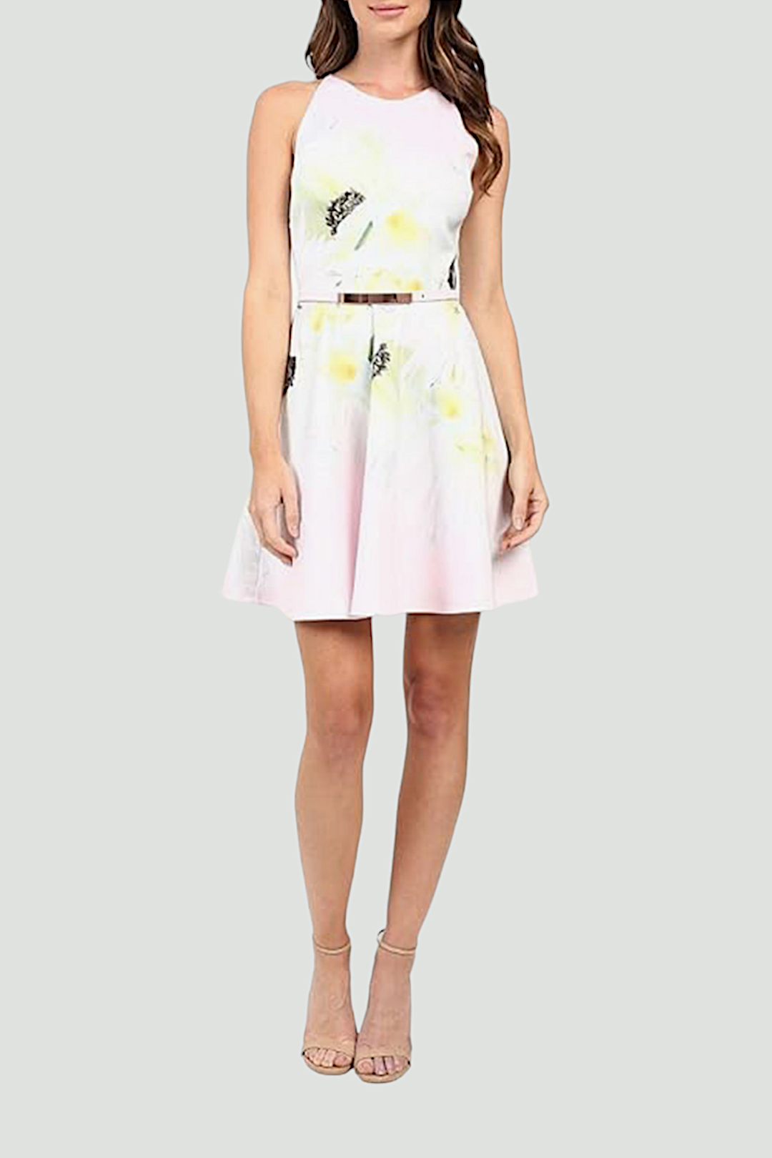 Ted Baker Tuliaa Pearly Petal Placement Skater Dress