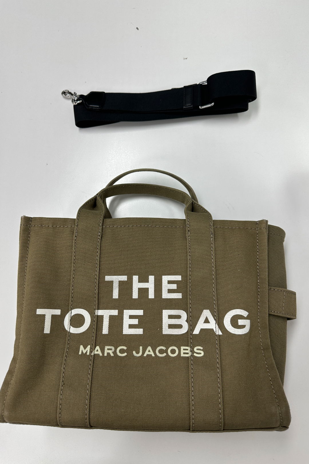 Marc By Marc Jacobs The Canvas Zipped Tote Bag in Slate Green