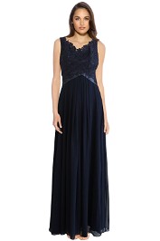 The Dress Shoppe - Share This Elegance Dress - Navy - Front