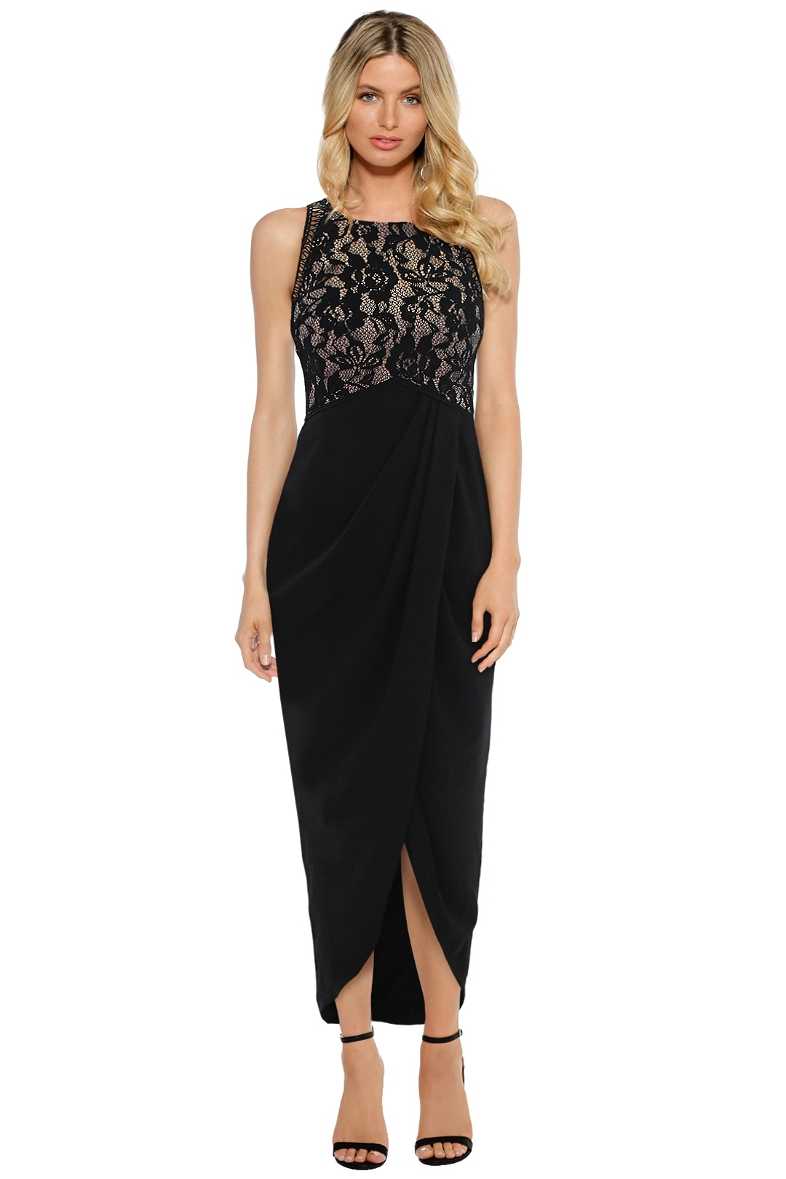 Hire Sienna Knit Midi in Olive | Dissh | GlamCorner