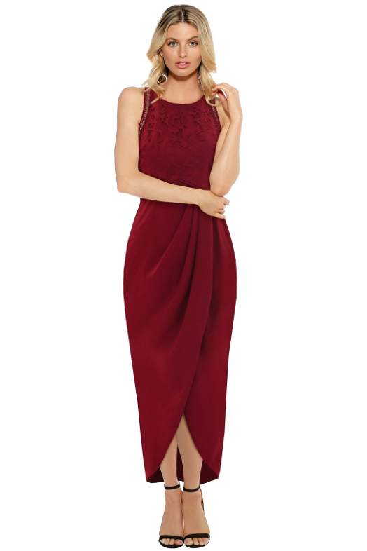 Genevieve Maxi Dress by Virgos Lounge for Hire | GlamCorner
