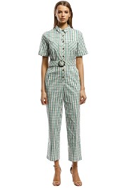The East Order - Gaia Jumpsuit - Green - Front