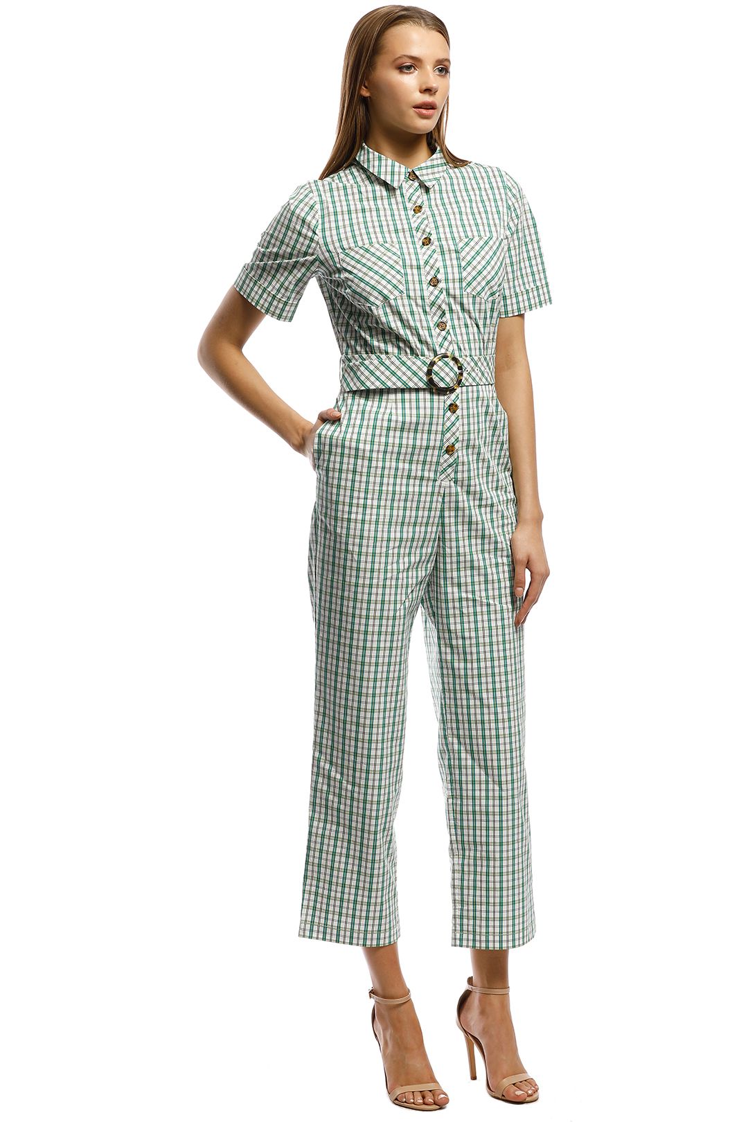 The East Order - Gaia Jumpsuit - Green - Side