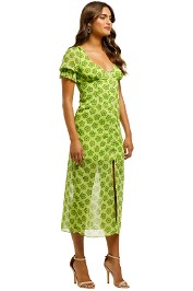 The East Order - Minty Midi Dress - Green - Front