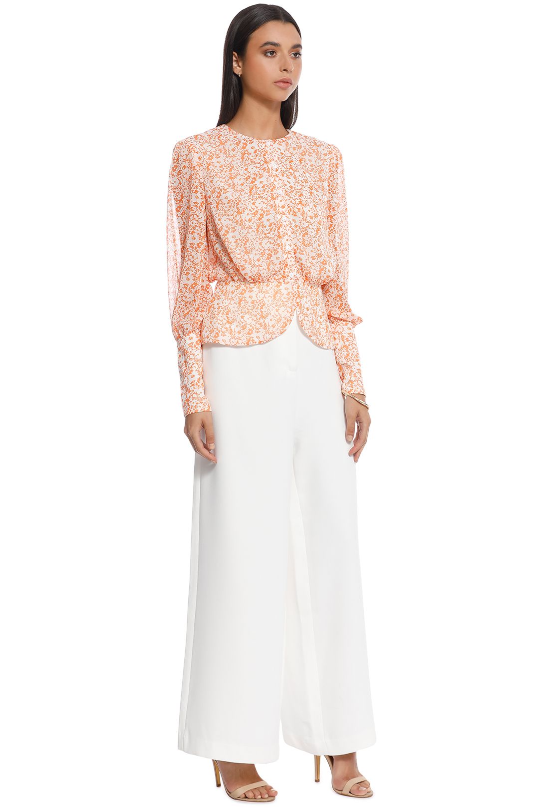 【SHALOM】I DON'T KNOW LACE TOP (PEACH) [関税・送料込み] women apple bottoms shirt top sz large | eBay