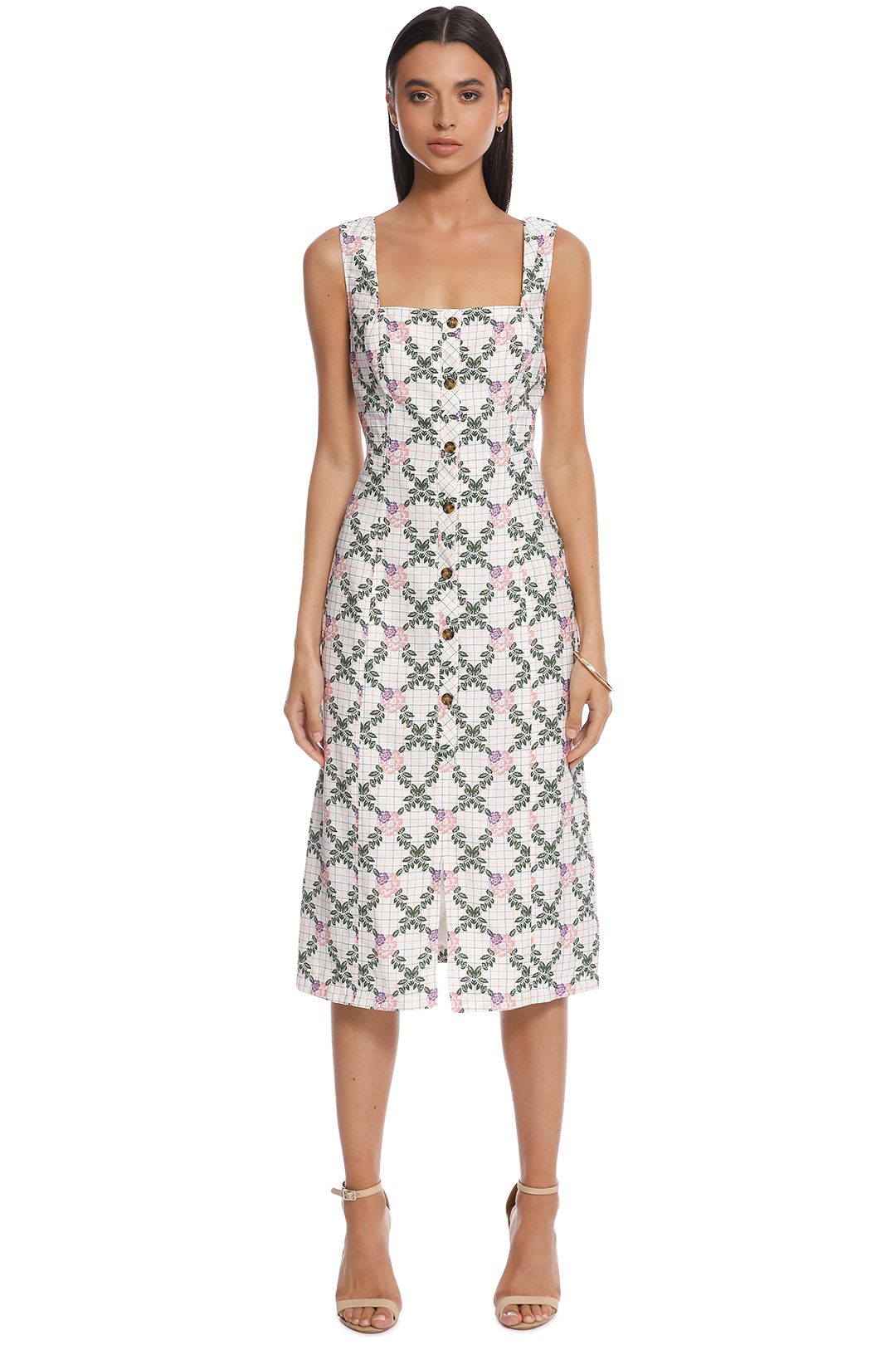 By johnny deals ditsy frill dress