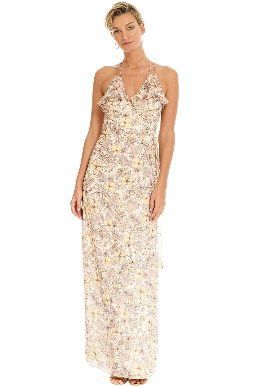 Frangapani Maxi Dress by The Jetset Diaries for Hire GlamCorner