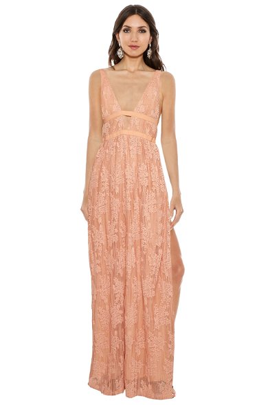 leslie maxi dress Leslie Fay Ivory Multicolor Triple Tier Maxi Dress