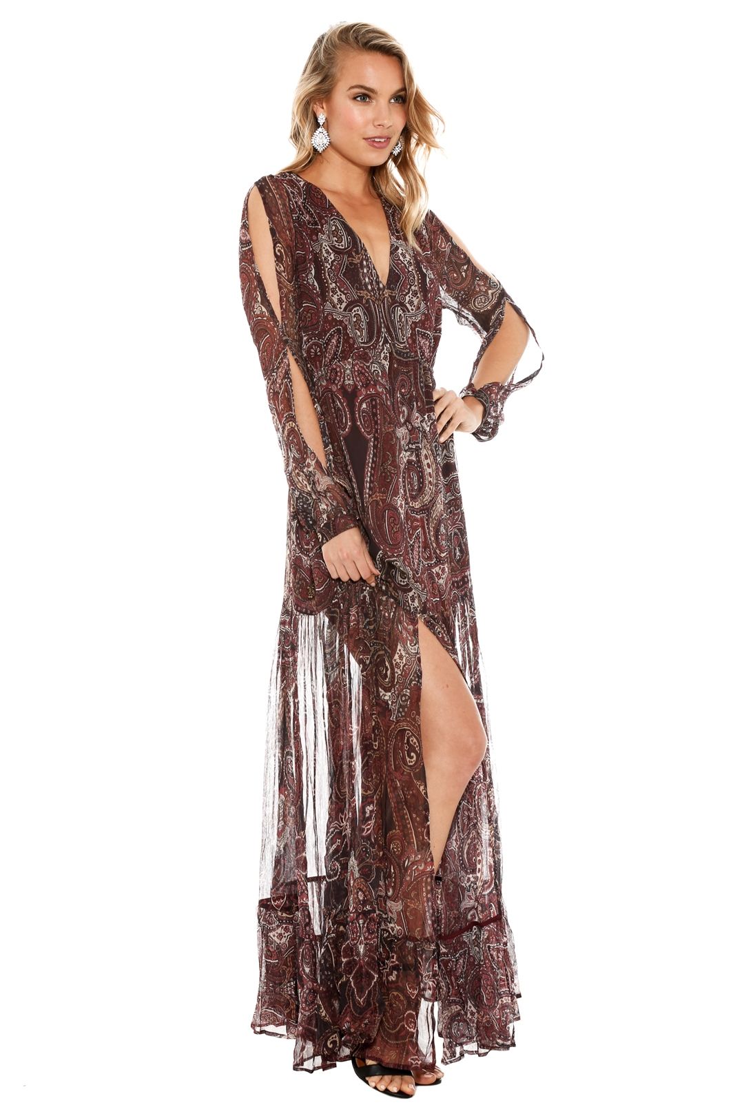 Labyrinth Paisley Maxi Dress by The Jetset Diaries for Hire