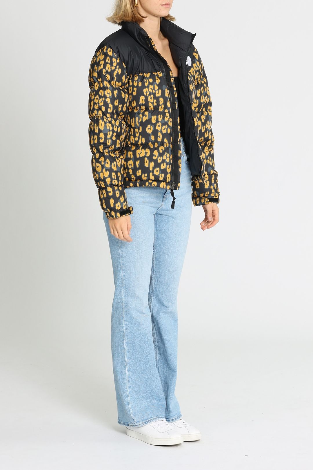 Hire Women s Leopard Print 1996 Retro Jacket in Arrowwood The