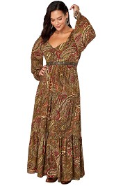 The Poetic Gypsy Love Story Print Maxi