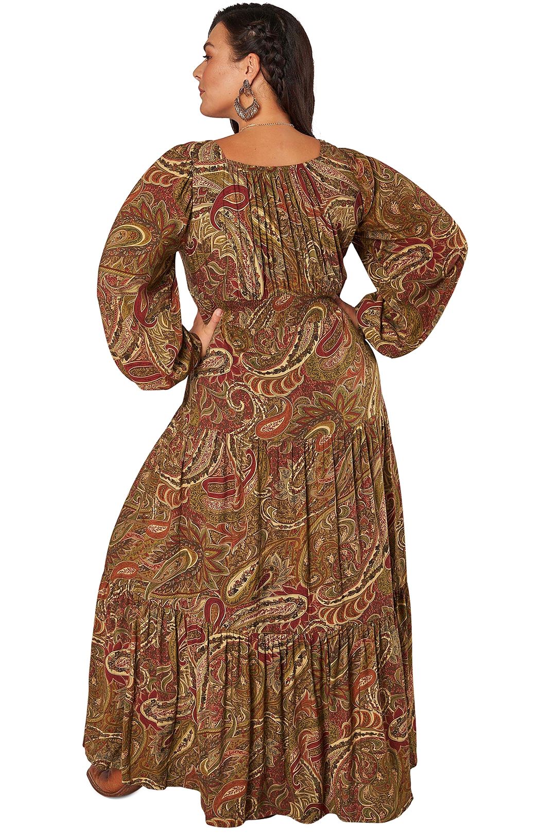 Hire Love Story Print Maxi | The Poetic Gypsy | GlamCorner