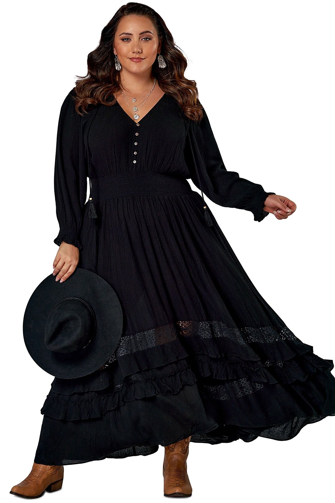 The Poetic Gypsy Seeing Stars Maxi Dress