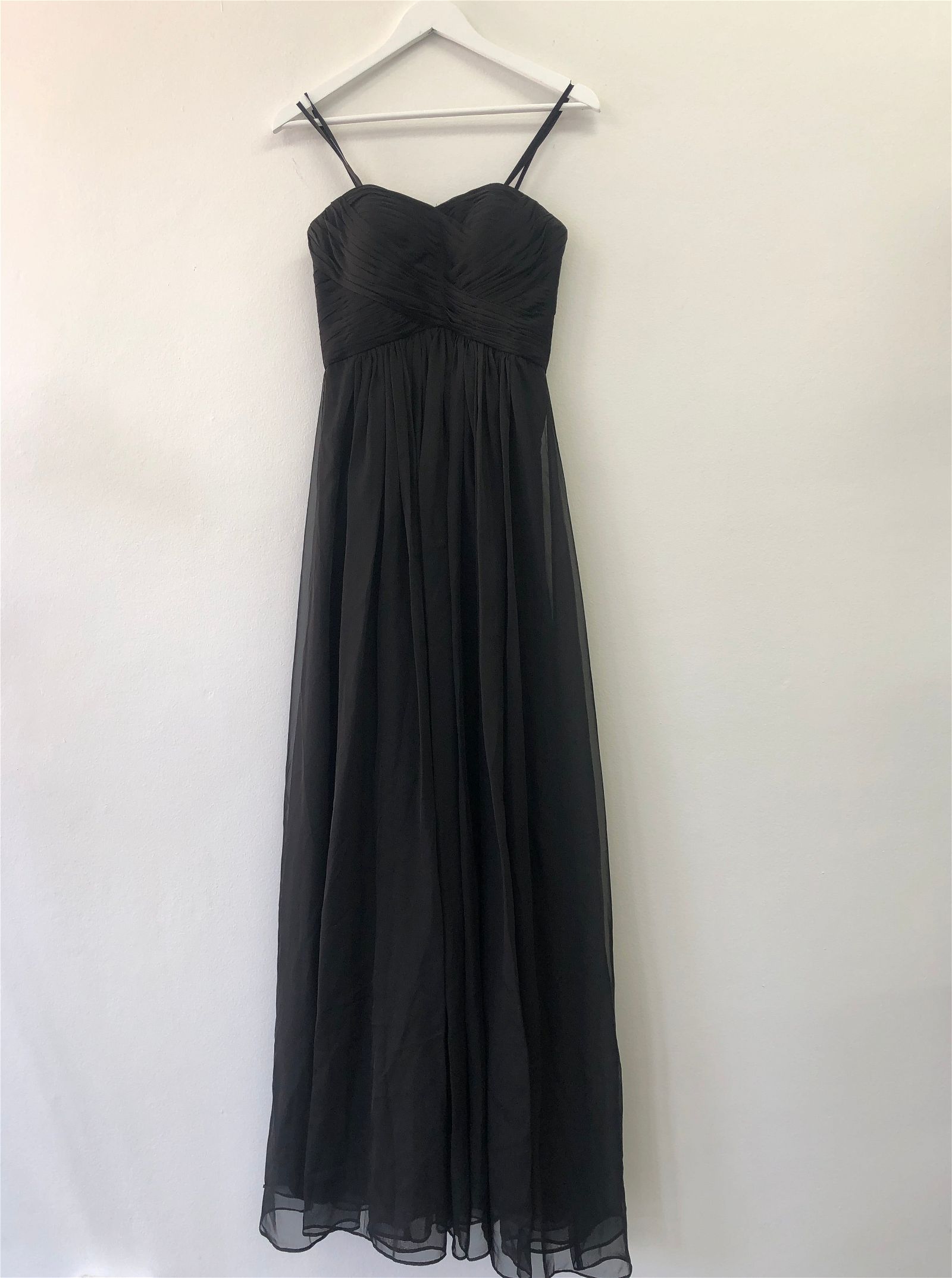 black strapless formal dress australia Merlo Black Strapless Formal Maxi Dress
