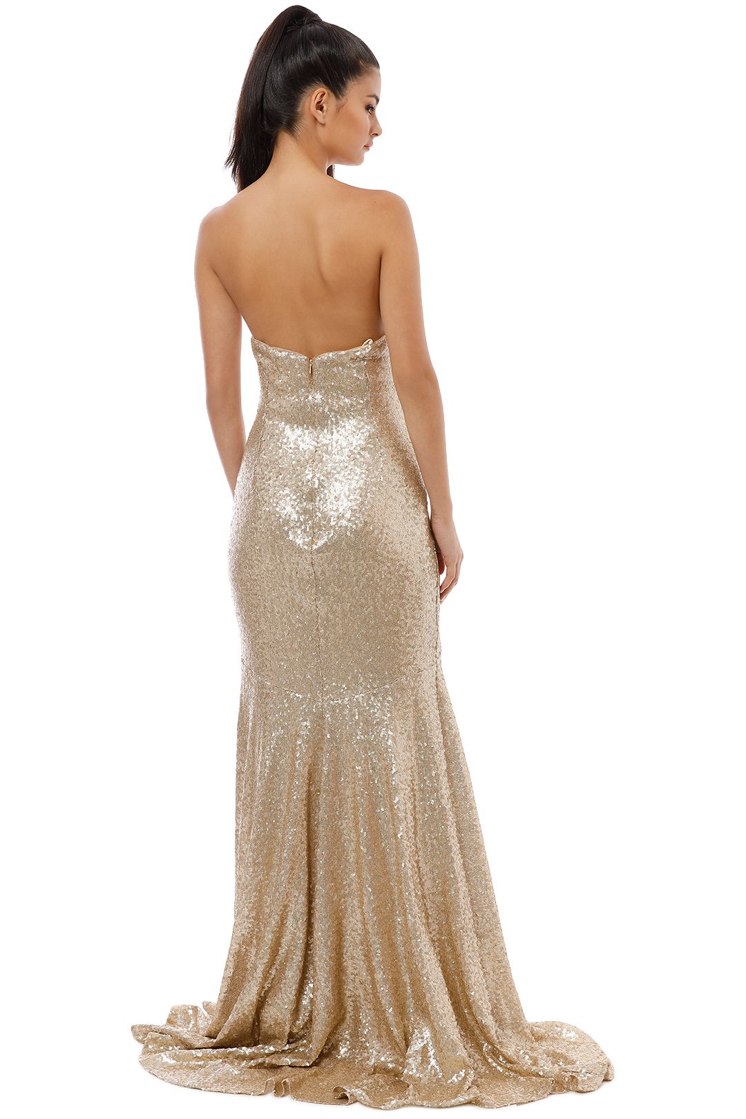 Gold Convertible Bridesmaid Dresses,Infinity Dresses, Multiway Wrap Dresses  - NICEOO