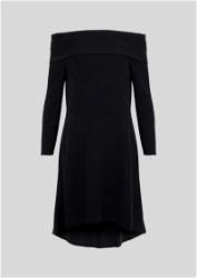 Theory - Kensington Black Mini Dress