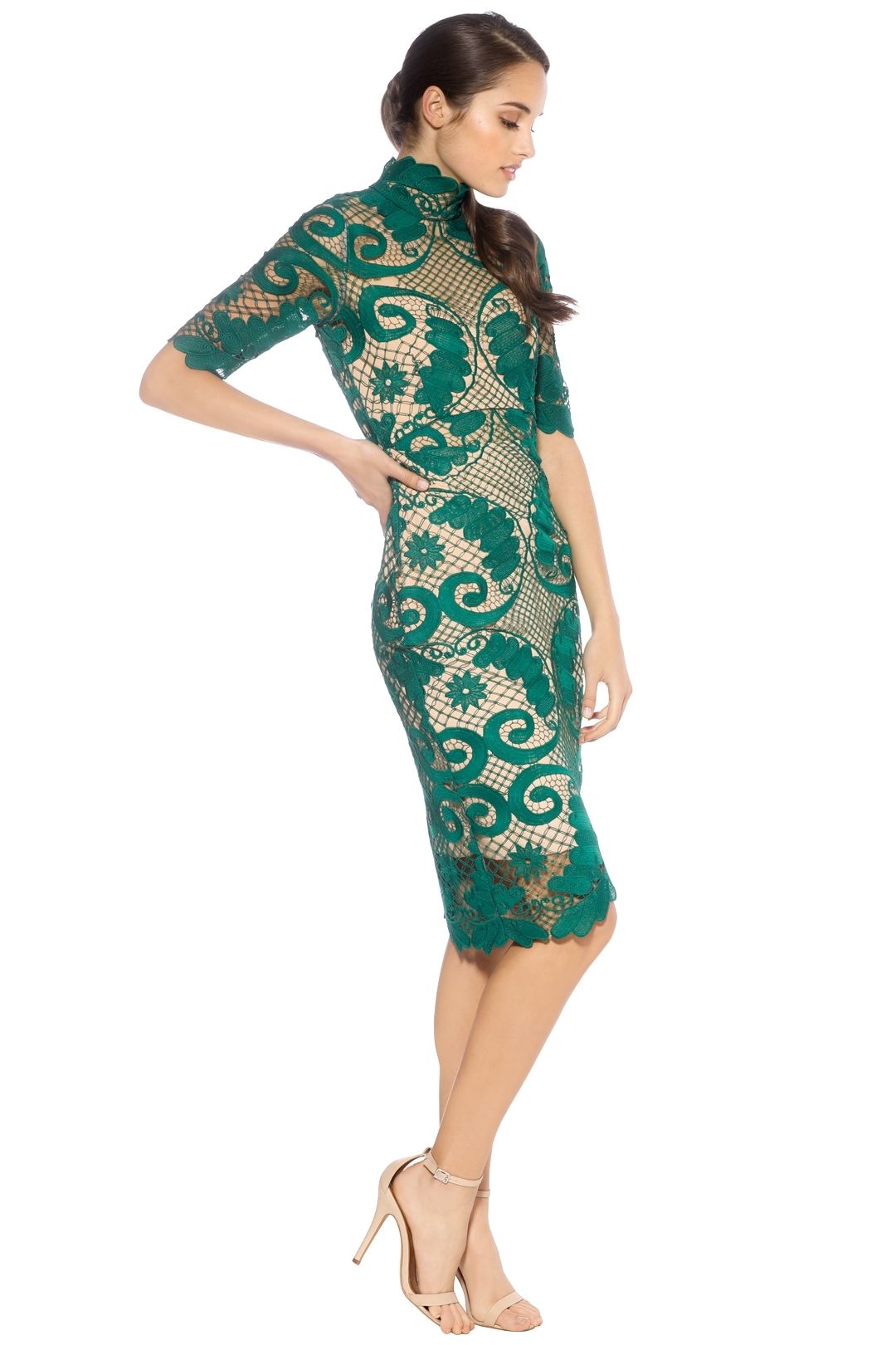 Babylon Pencil Lace Dress by Thurley for Hire