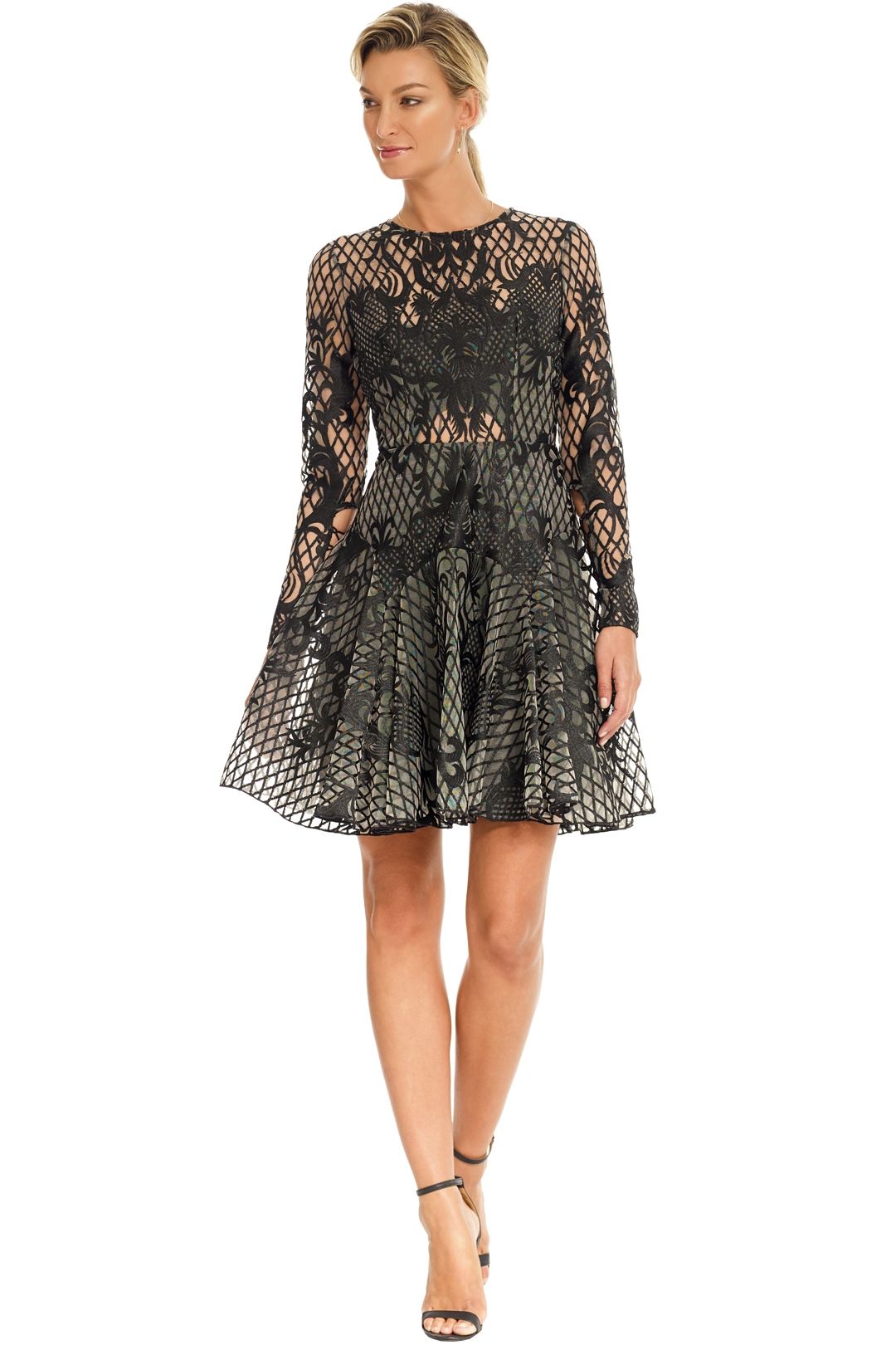 Thurley - Fables Mini Dress - Black - Front