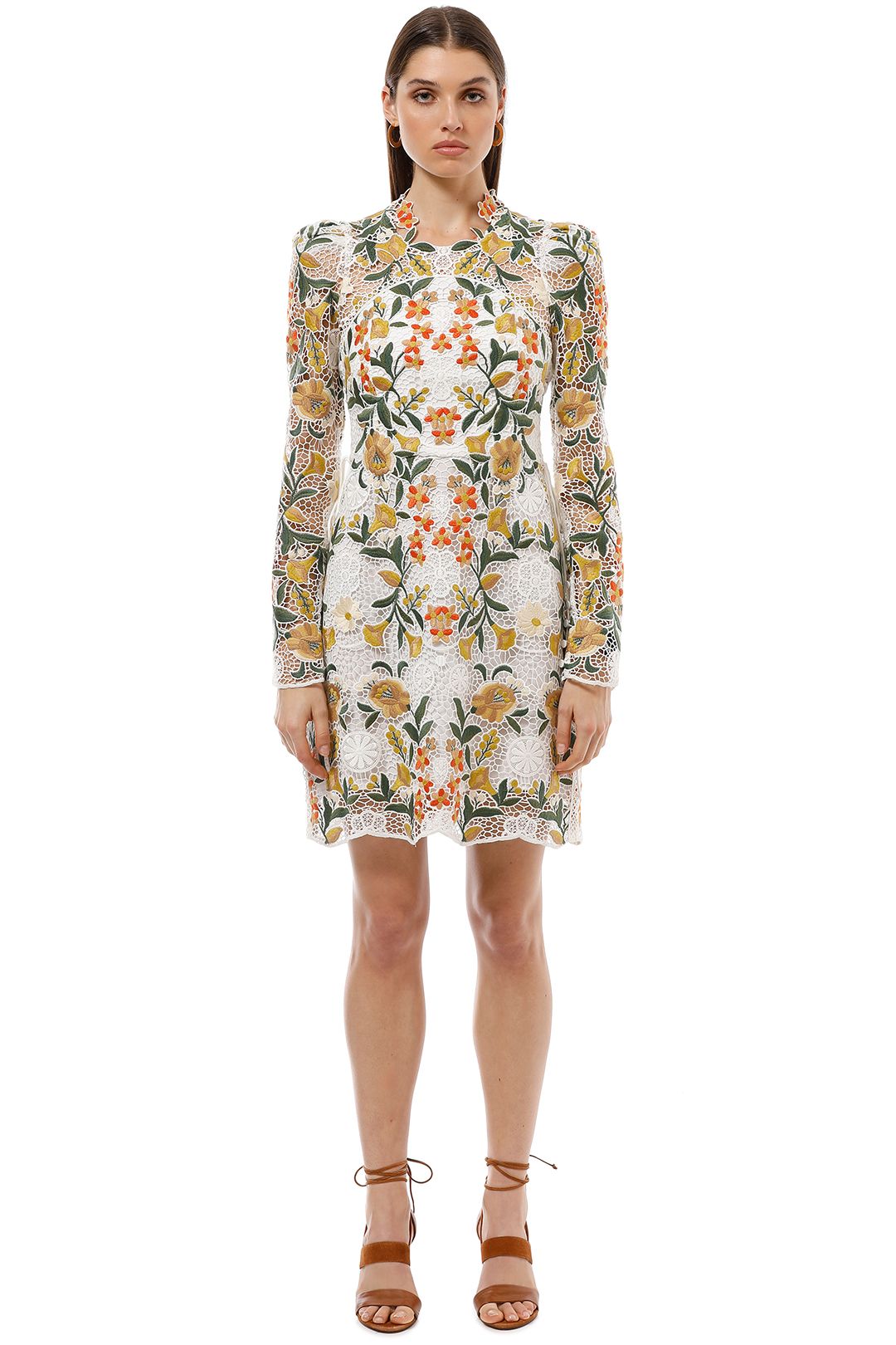 Vasette Lace Mini Dress by Thurley for Rent GlamCorner