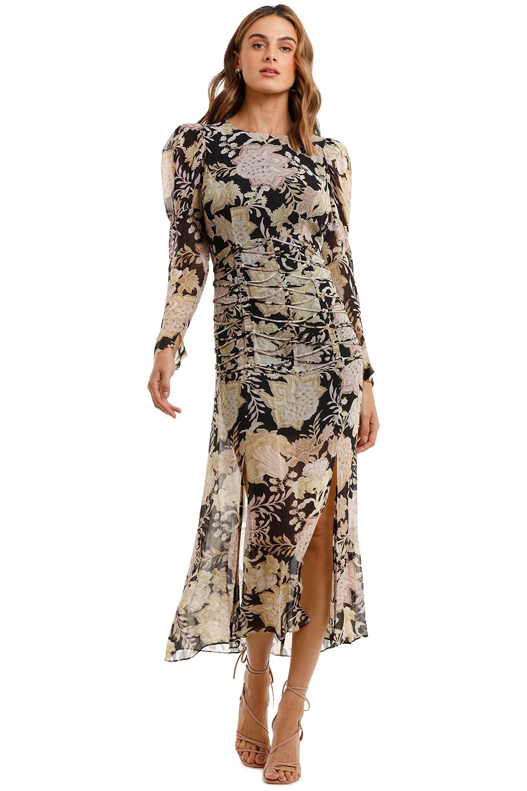 Thurley Aphrodite Long Sleeves Dress floral