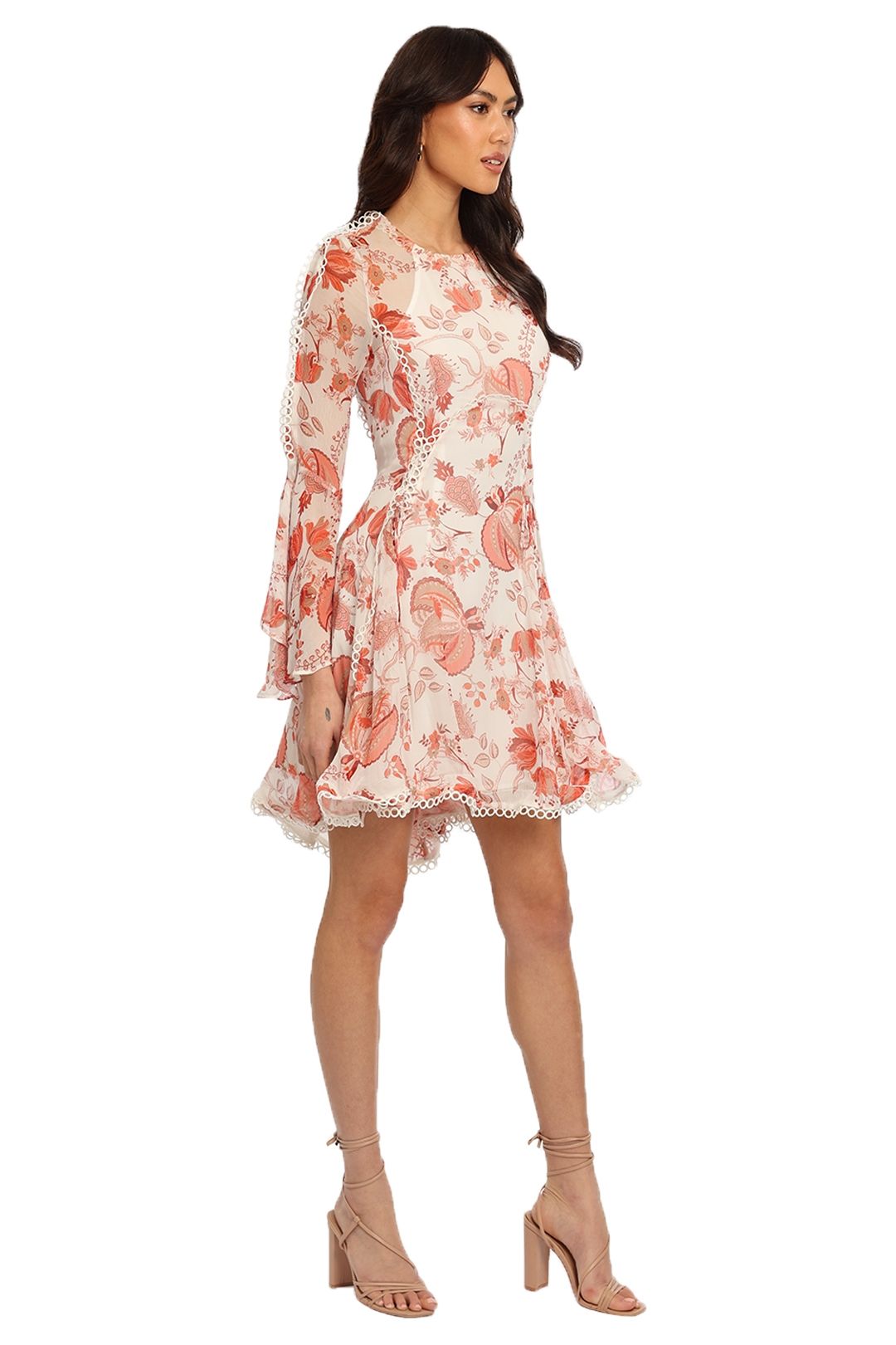 Thurley Chintz Paradise Dress Red