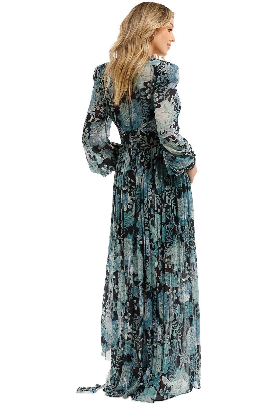 Thurley Enchanted Maxi Dress Blue Paisley Print