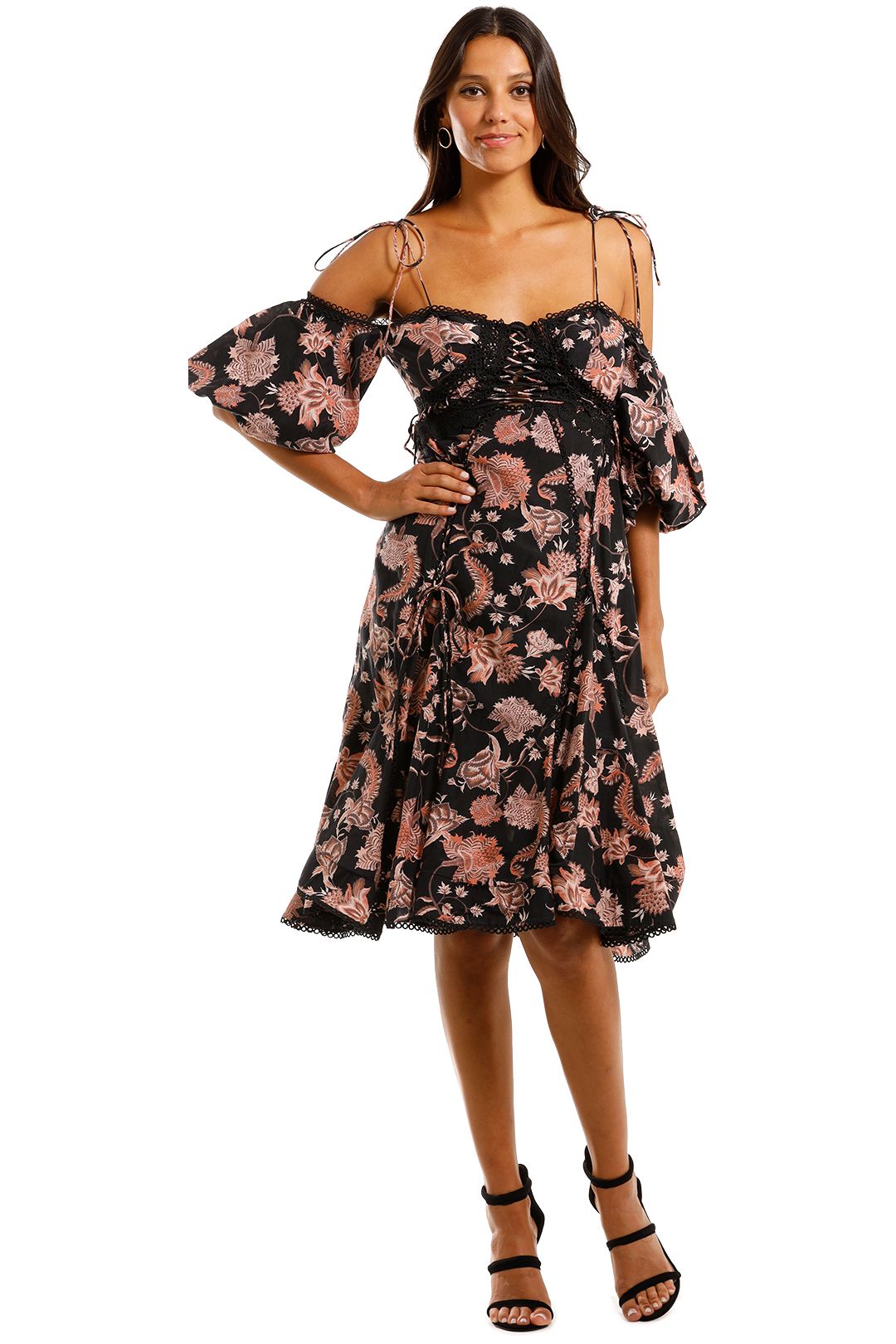 Thurley chintz deals print midi