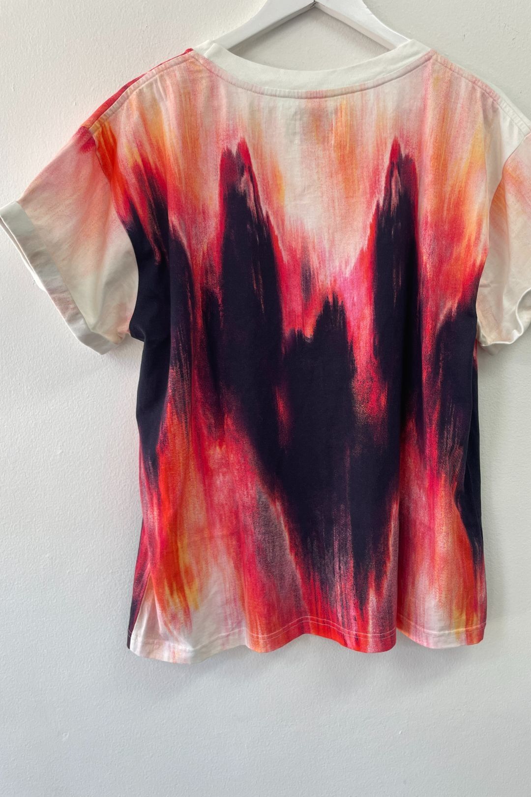 AJE - Tie Dye Beaded Tee Shirt