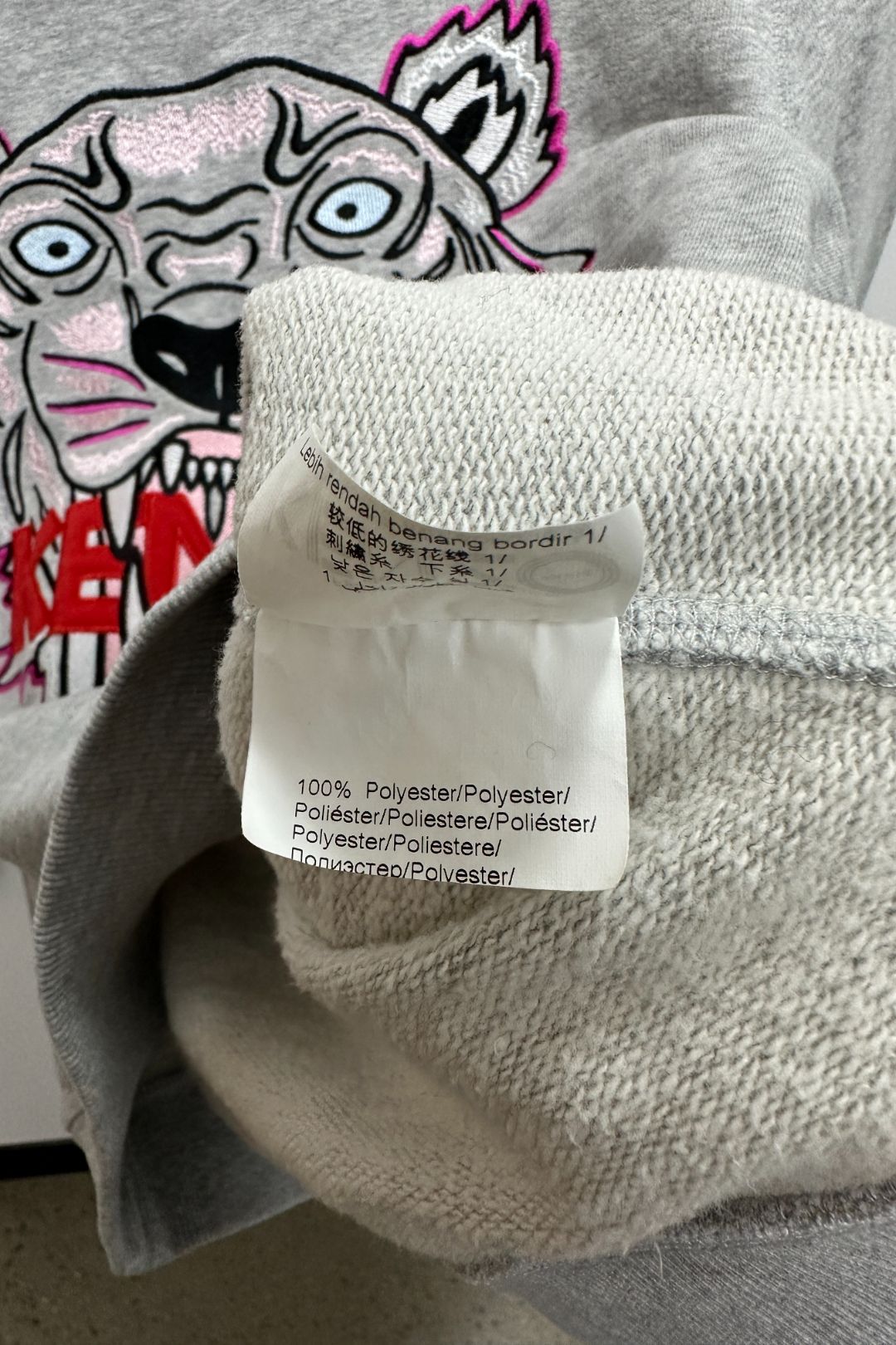 Jumper with tiger head shop