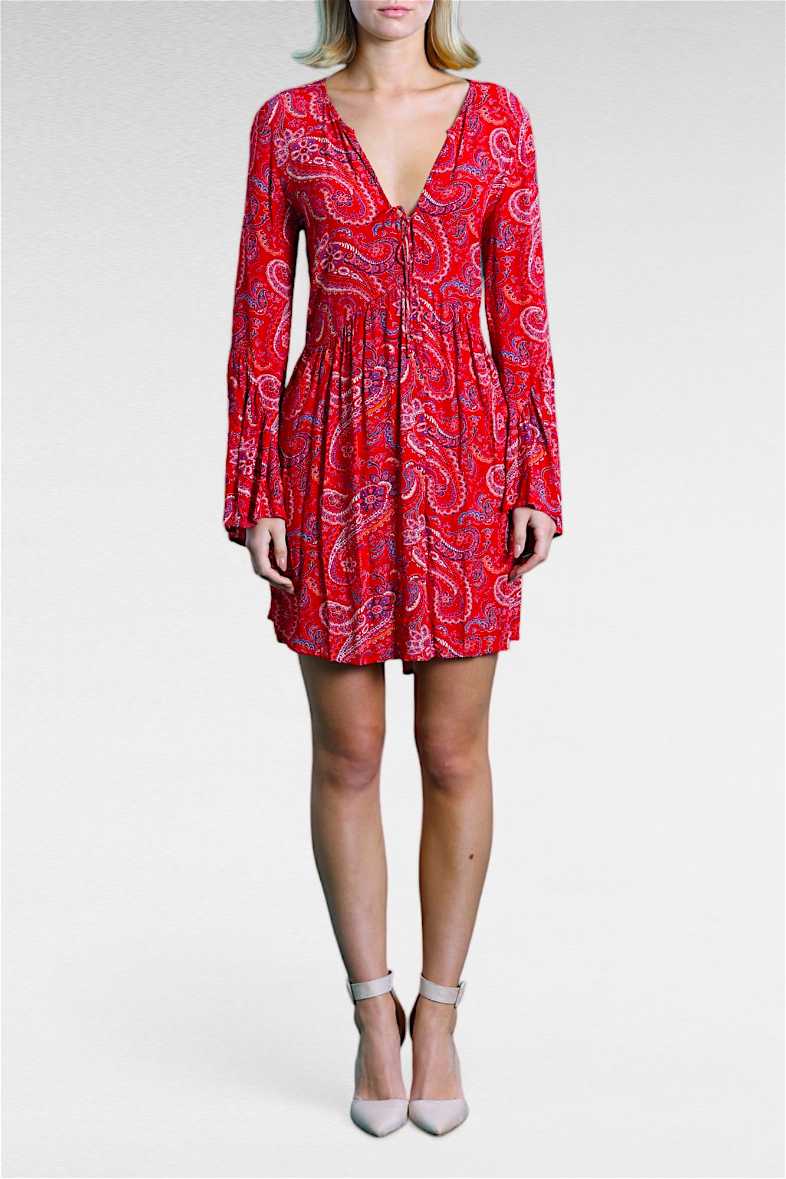 knee length dresses for ladies Tiger Lily Maxi Large main image 1