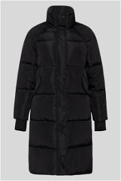 Black Sienna Longline Puffer Jacket