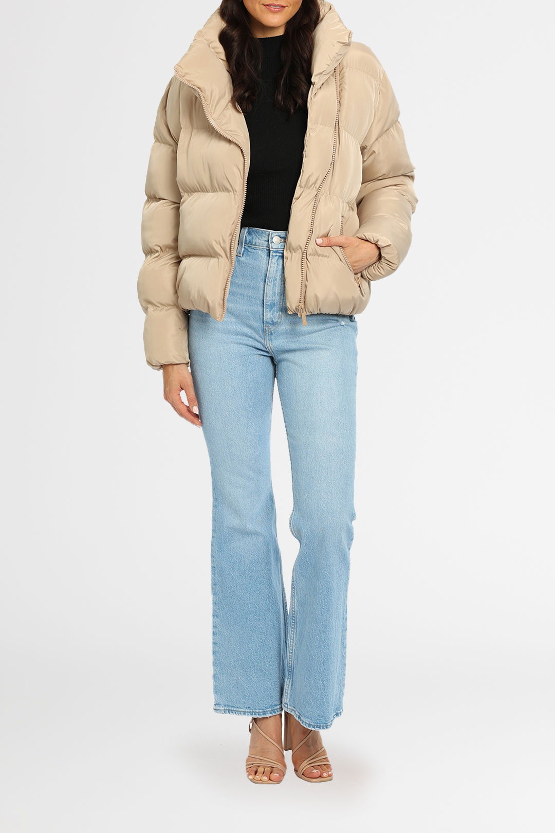 Toast Society Jupiter Puffer Beige