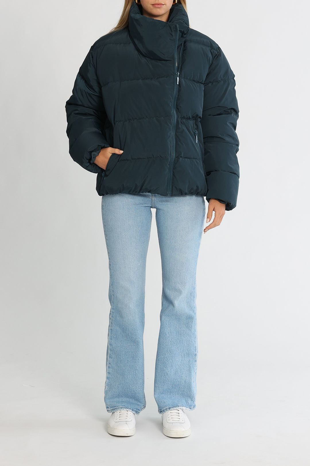 Toast Society Jupiter Puffer Midnight High Neck