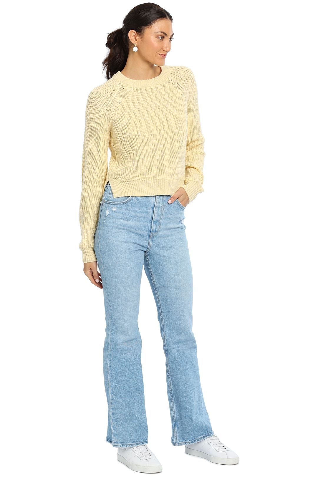 Toby Knit Jumper Nude Lucy yellow