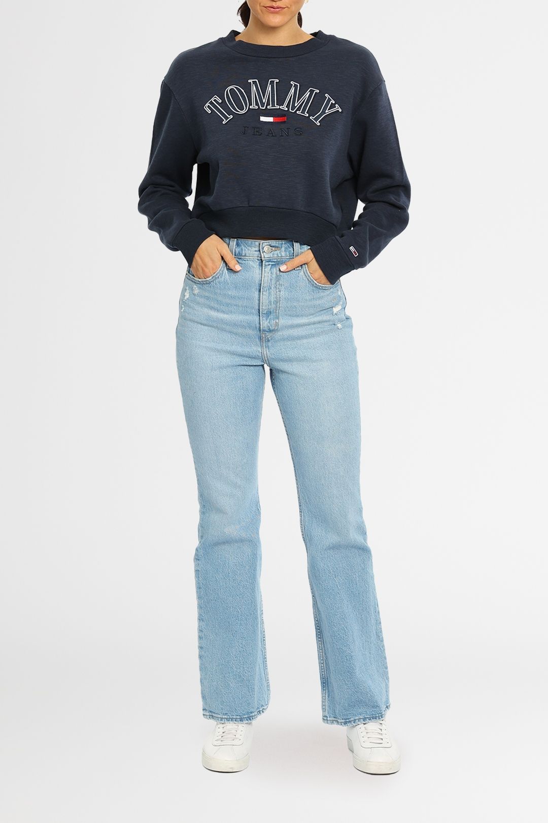 Tommy hilfiger college sweatshirt 2025