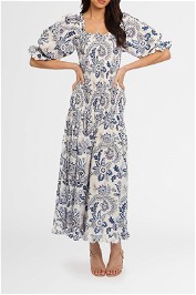Torannce Monday Midi Dress Blue