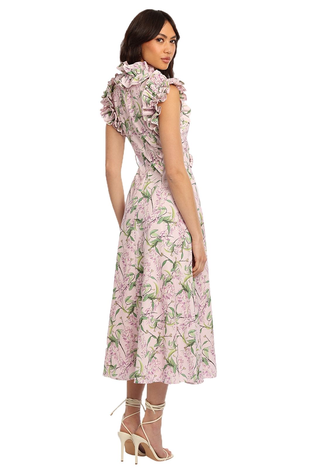 Torannce Sedgwick Dress Floral Ruffle