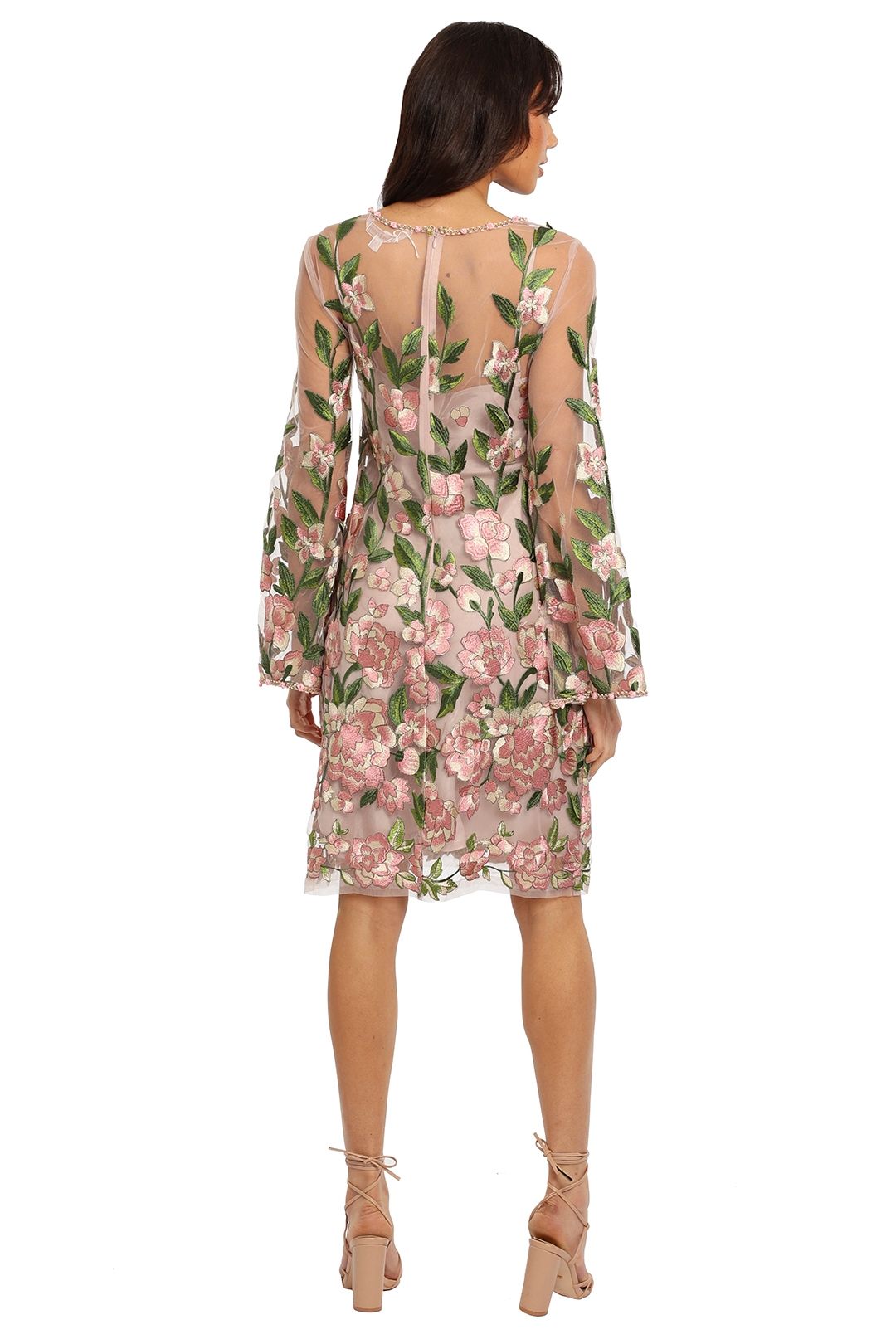 Trelise Cooper - Blush Embroidered Midi Floral 