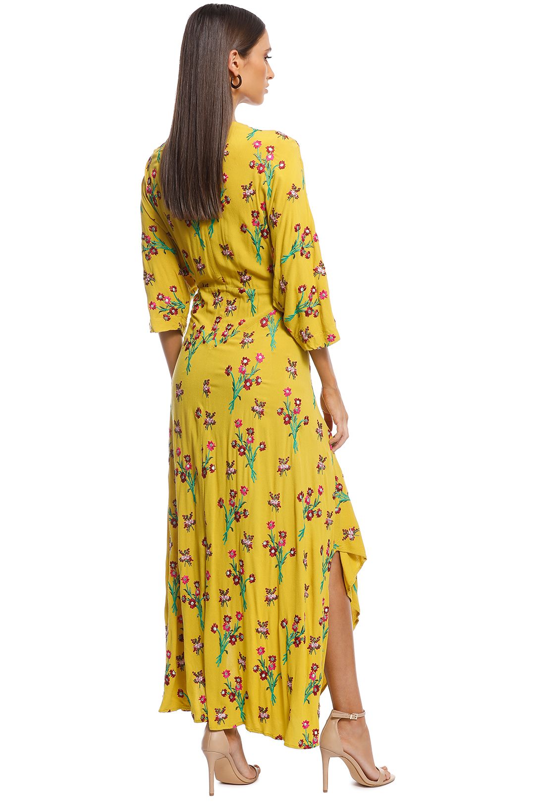 Trelise Cooper - Eat Drink Be Maxi Dress - Yellow - Back