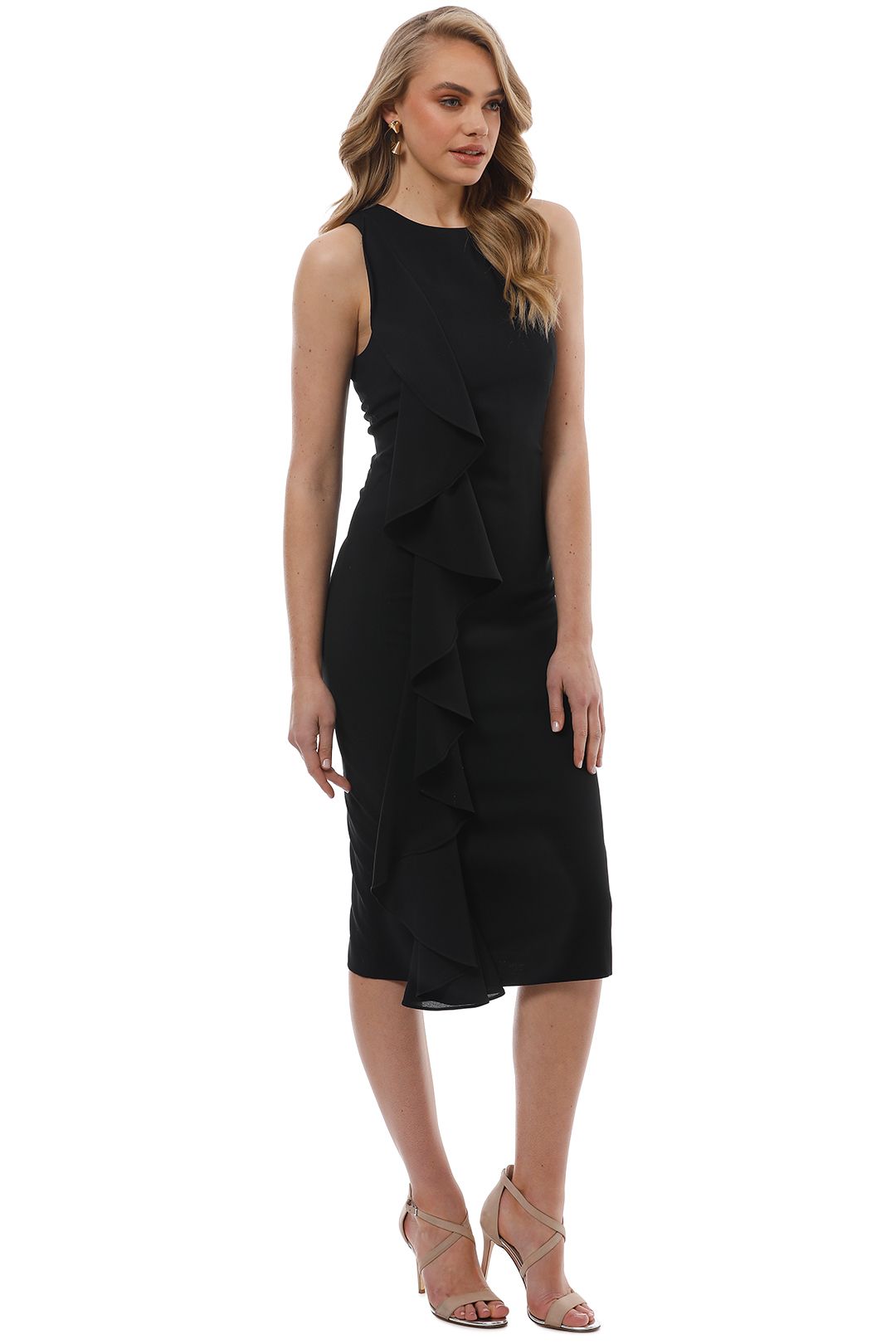 chinese dress ladies LIZZIE LACE MINI DRESS IN BLACK – AKIRA