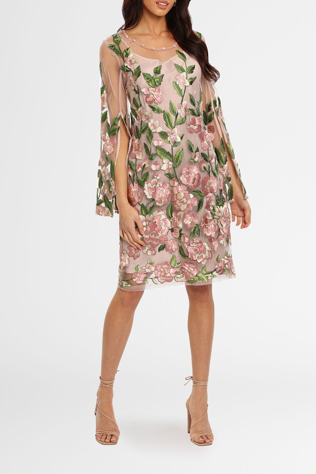 Trelise Cooper Blush Embroidered Midi