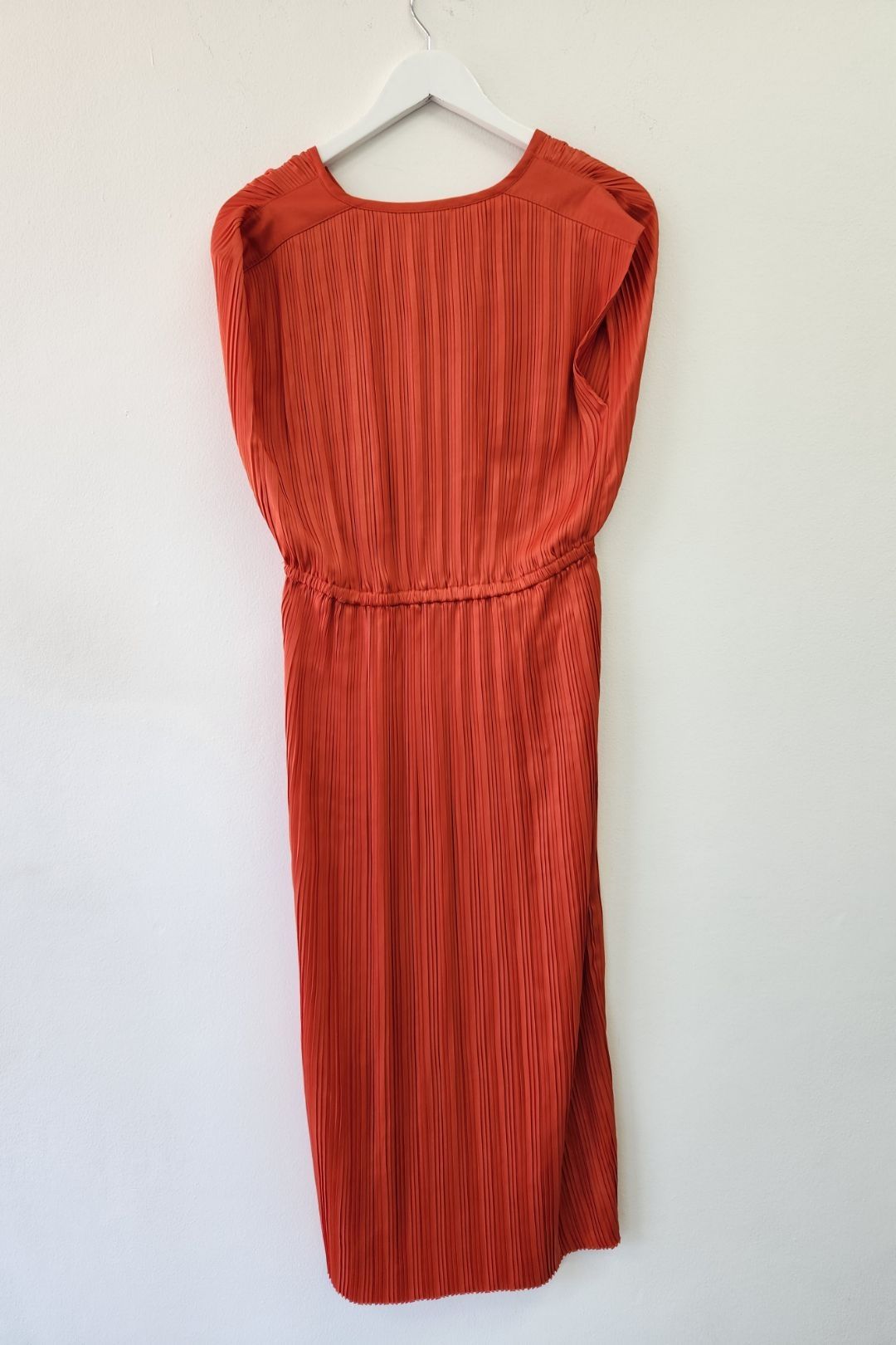 Trenery - Pleated Red Shift Dress