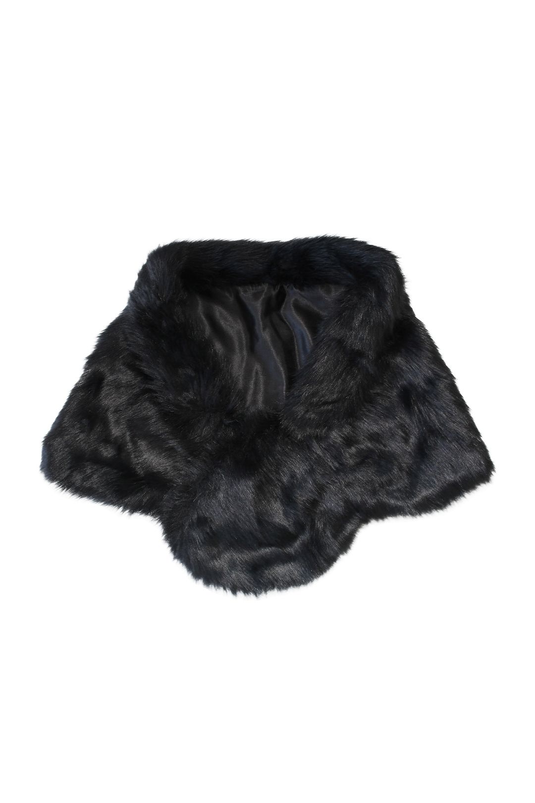 Fur black shawl new arrivals
