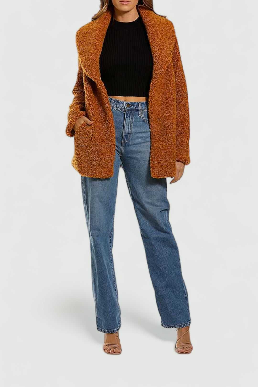 Unreal Fur Freedom Jacket French Mustard Shearling