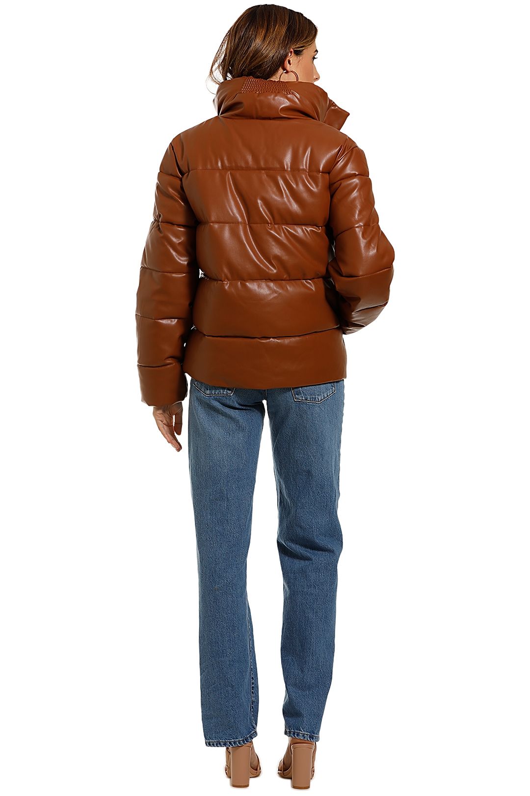Unreal Fur Major Tom Puffer Jacket Leather