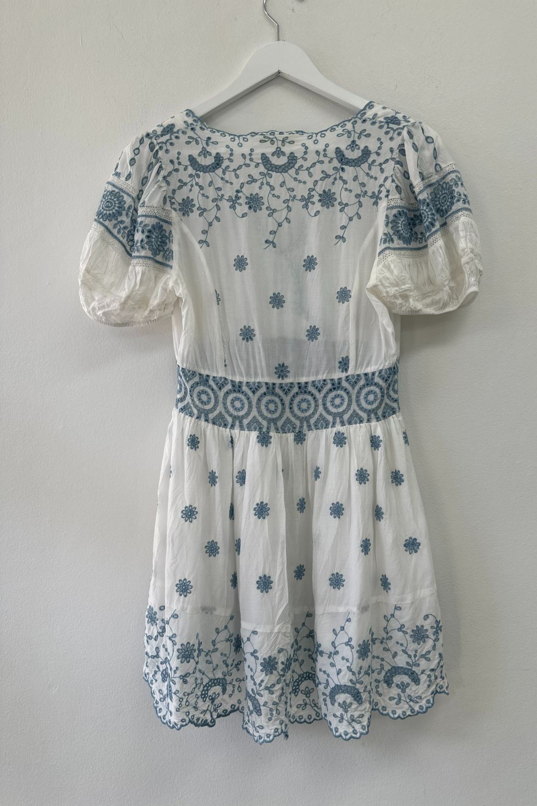 Valente Broderie-Anglaise Mini Dress