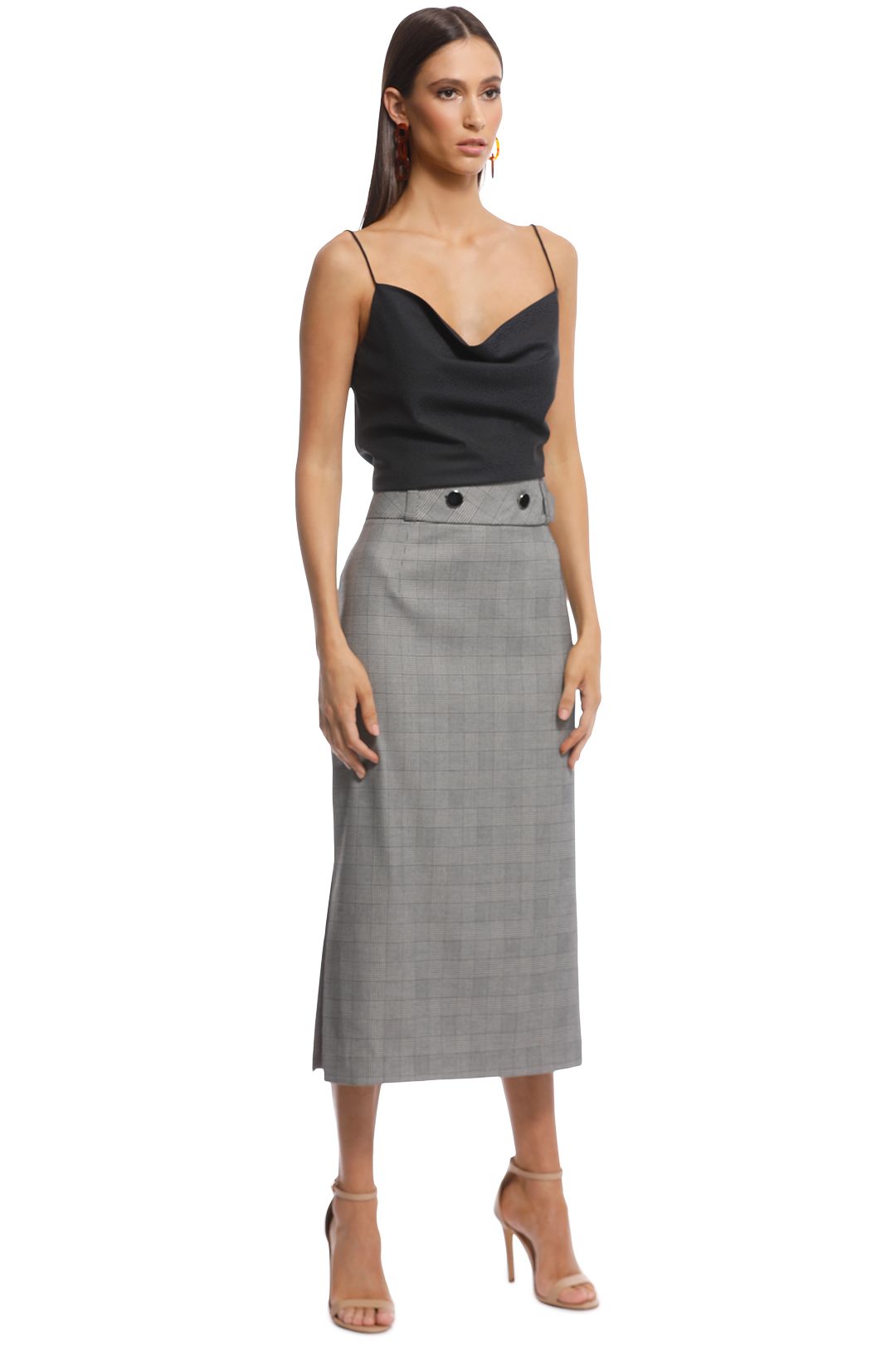 SKIRT TECHNICAL DRAWING | Premium Vector