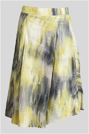 Veronika Maine - Asymmetrical Pleat Skirt