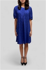 Veronika Maine - Cobalt Short Sleeve Dress